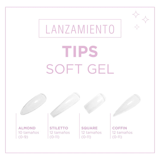 Soft Gel Tip - Almond