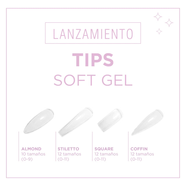 Soft Gel Tip - Square