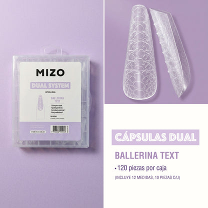 Cápsulas Dual - Ballerina Text