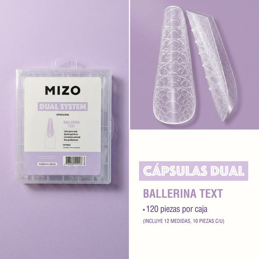 Cápsulas Dual - Ballerina Text