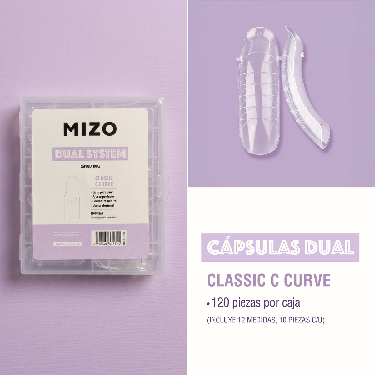 Cápsulas Dual - Classic C Curve